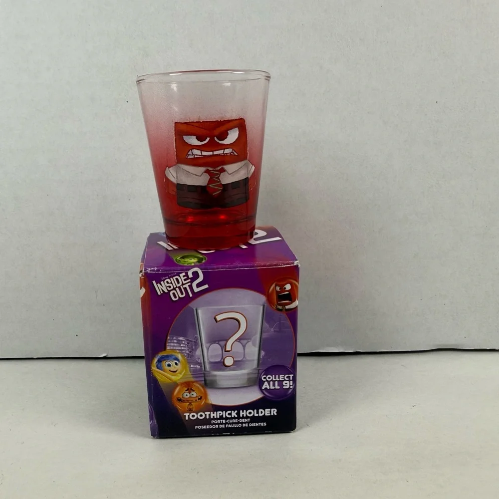Disney Pixar Inside Out 2 Characters Blind Box Mini Glass - Anger